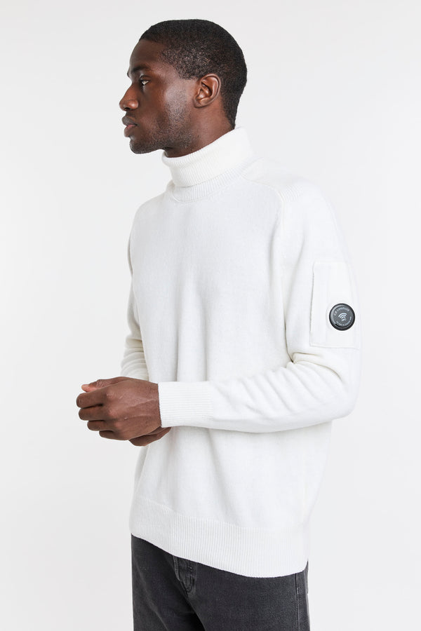 Maglia collo alto lambswool