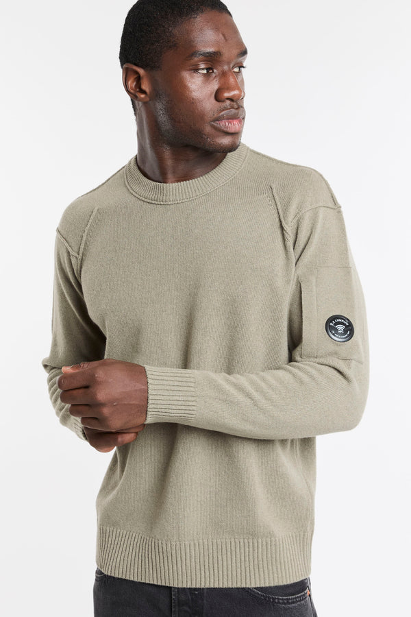 Maglia girocollo lambswool