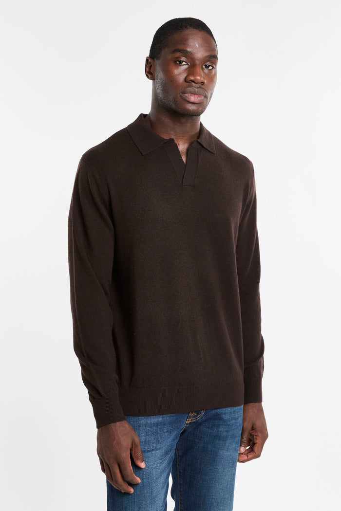 Polo brown uomo cov000800022m18h - 3