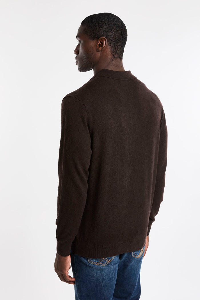 Polo brown uomo cov000800022m18h - 6
