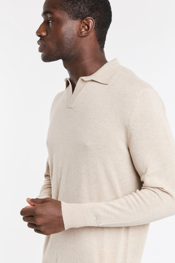 Polo beige uomo cov000800027m11