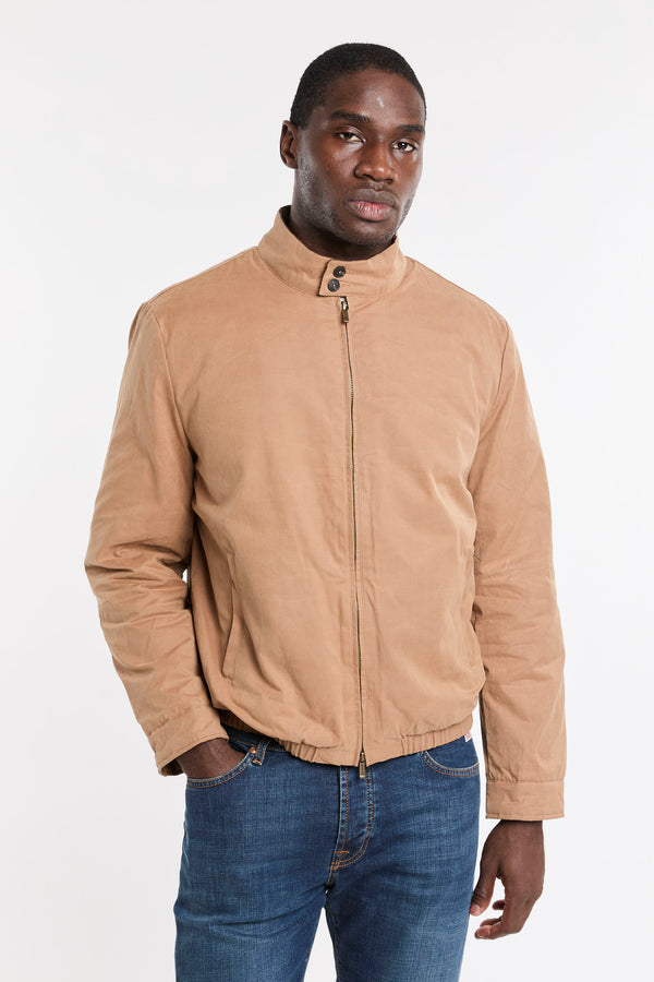 Bomber Carter cerato in misto cotone
