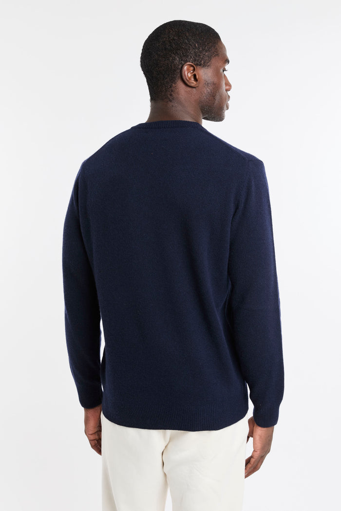 Maglia blu uomo her000100226m61 - 7