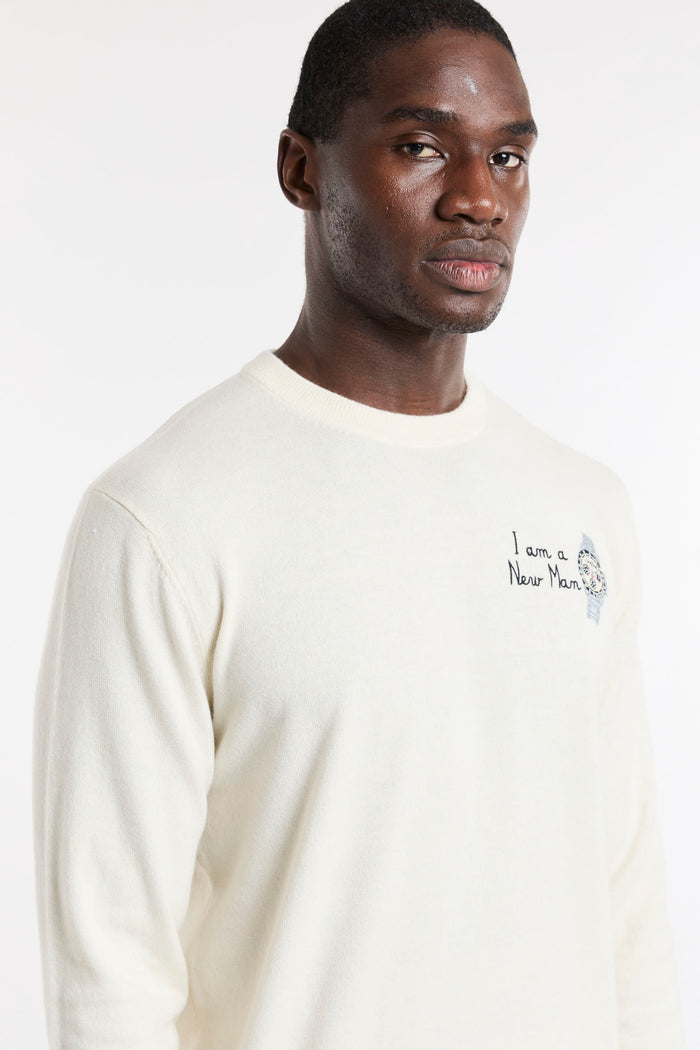 Maglia panna uomo her002400177m10 - 3