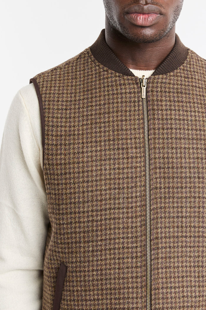 Gilet pied de poule uomo spen00300370m5218 - 2
