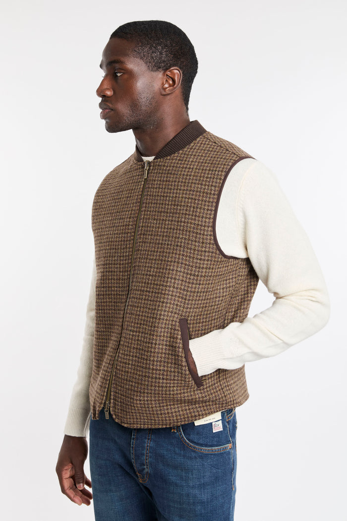 Gilet pied de poule uomo spen00300370m5218 - 3