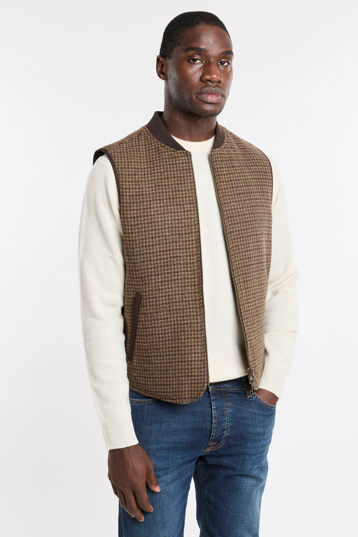 Gilet pied de poule uomo spen00300370m5218 - 4