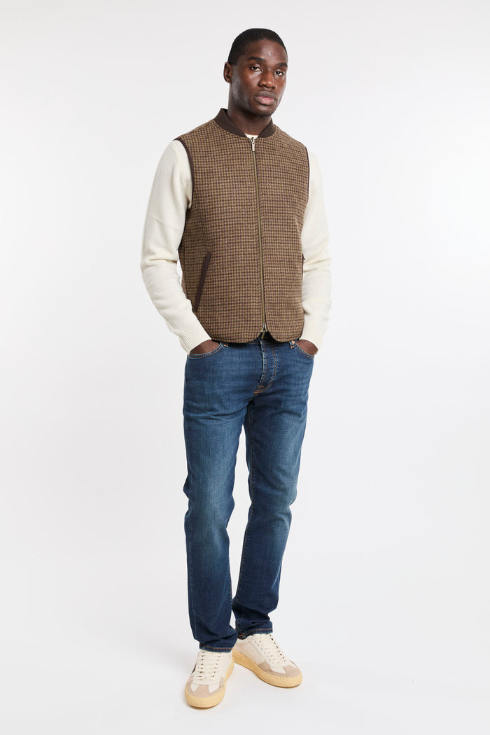 Gilet pied de poule uomo spen00300370m5218 - 7