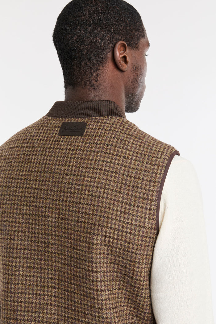 Gilet pied de poule uomo spen00300370m5218 - 9