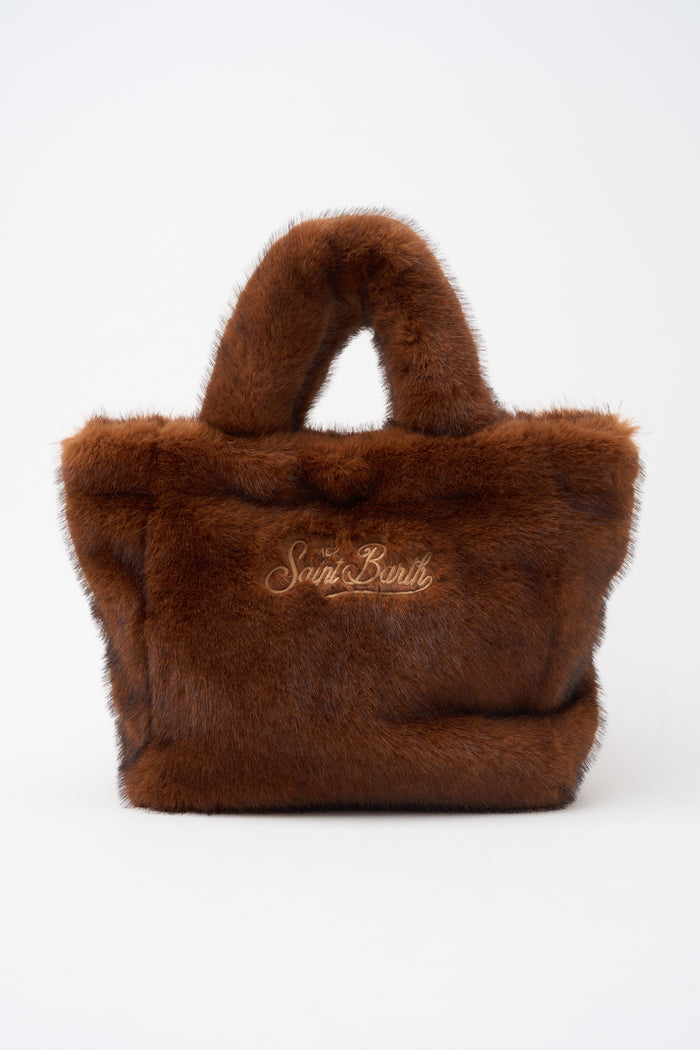 Borsa marrone donna vami02100217m19m12 - 4