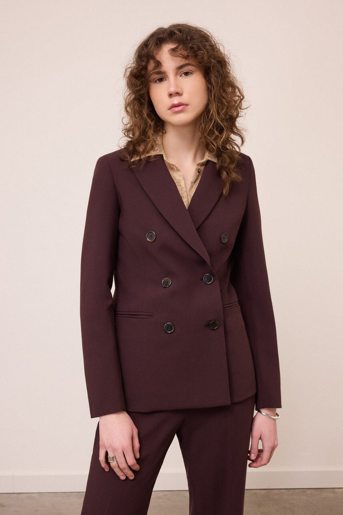 Giacca  donna dg6031aubergine - 1