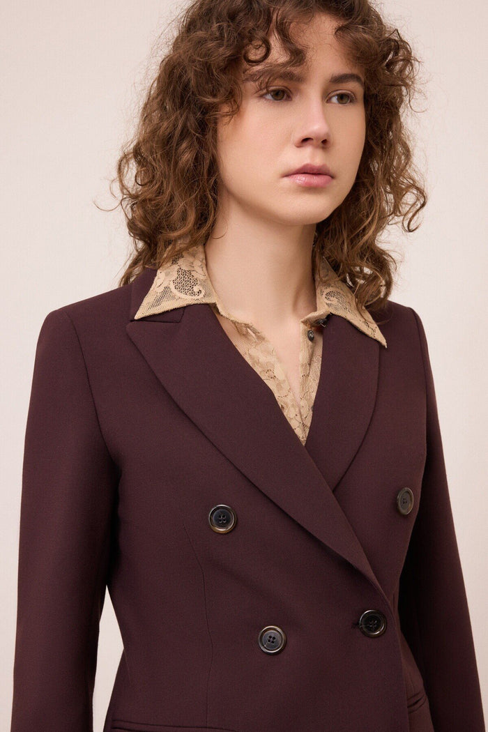 Giacca  donna dg6031aubergine - 2