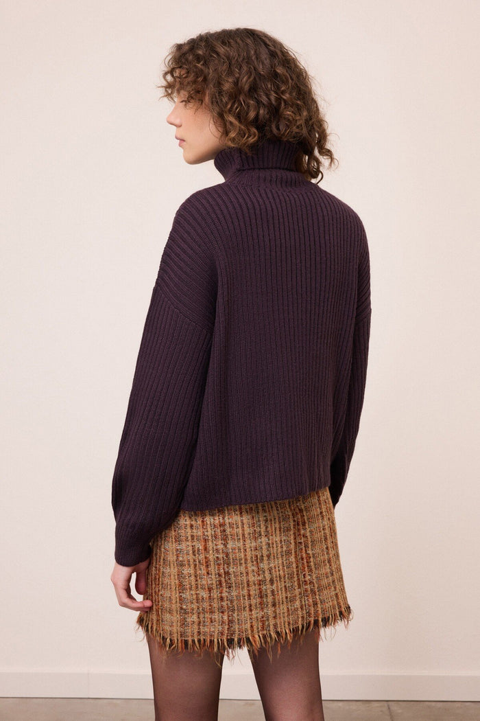Maglia  donna dk9314aubergine - 3