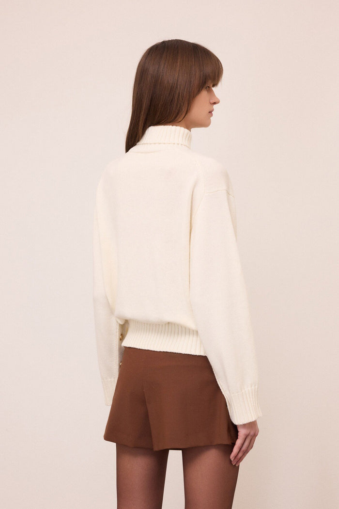 Maglia  donna dk9327latte - 3