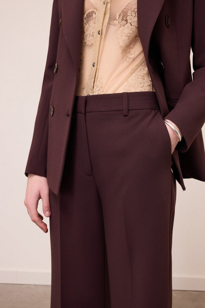 Pantalone  donna dp9611aubergine - 2