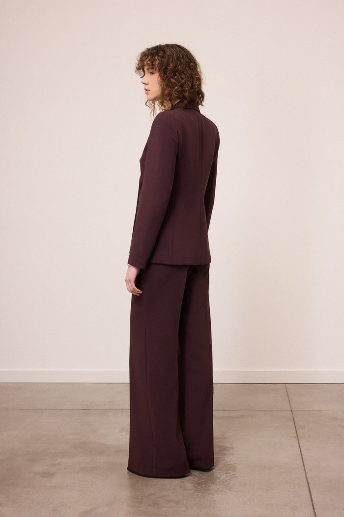 Pantalone  donna dp9611aubergine - 4