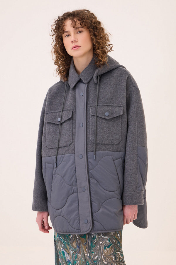 Parka trapuntato