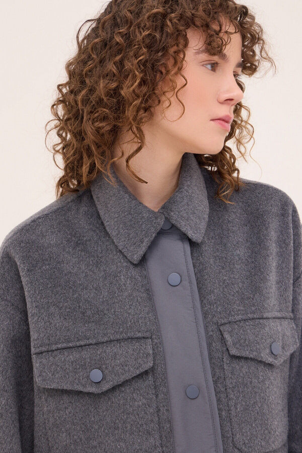 Giacchetto blu notte woman og6216grey