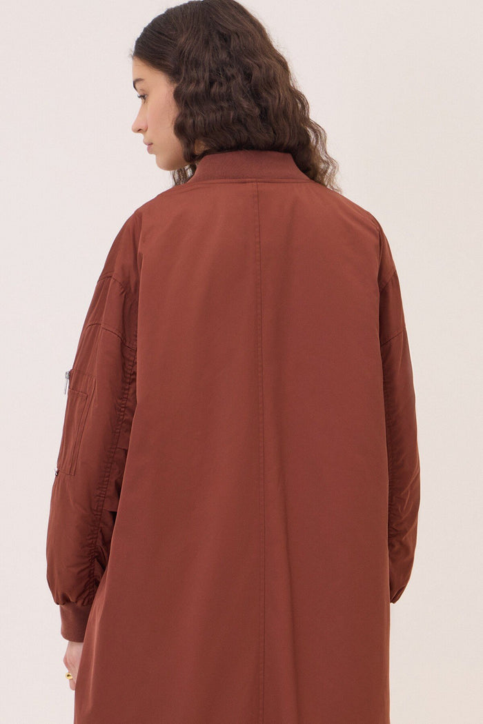Bomber  donna og6221cuoio - 4