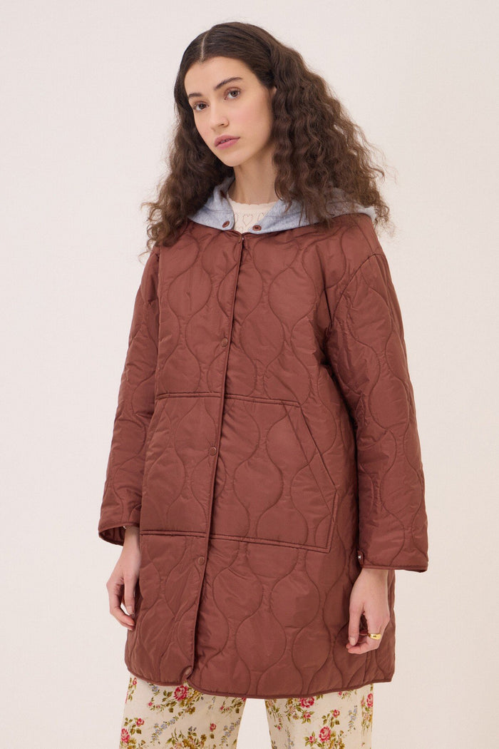 Bomber  donna og6221cuoio - 5