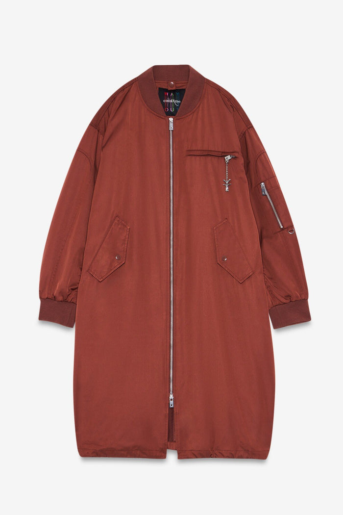 Bomber  donna og6221cuoio - 8