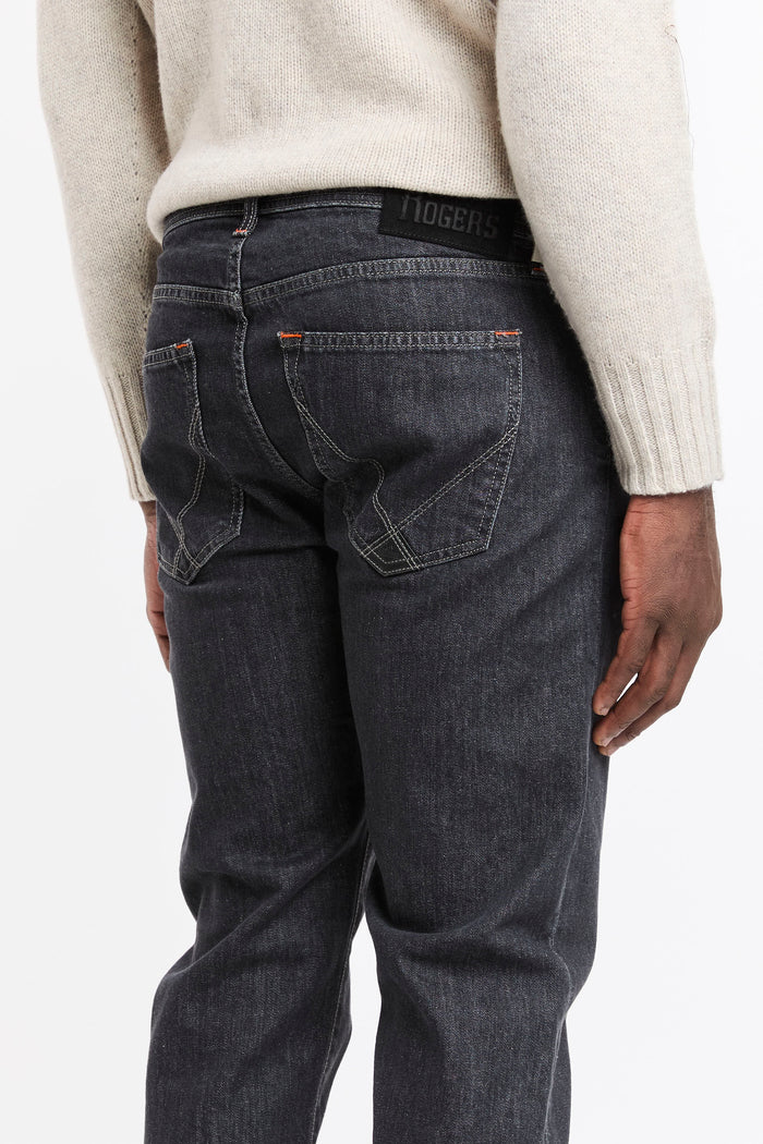 Jeans denim black uomo rru110cg180111sw - 7