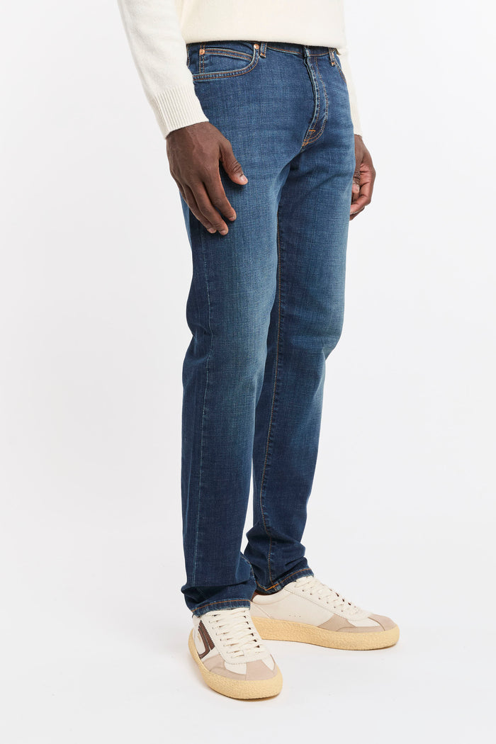 Jeans denim uomo rru118d0210005carlin - 5