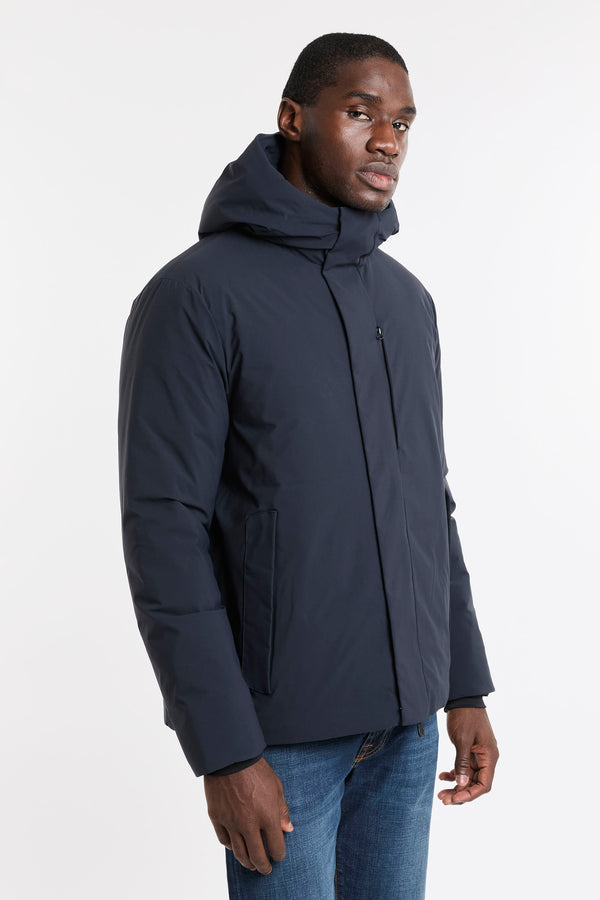 Piumino blue black uomo d31297mmatt2390010