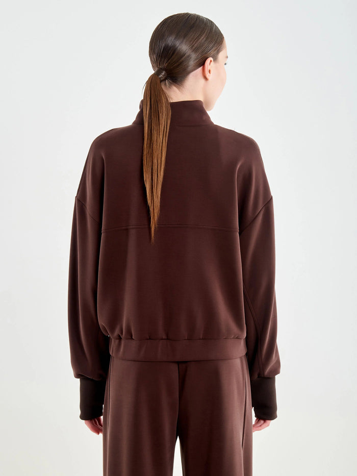 Felpa  donna rac0010fondente - 3