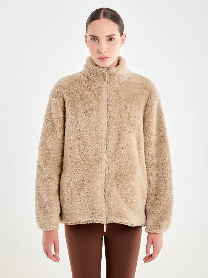 Pelliccia  donna tac0354beige - 1