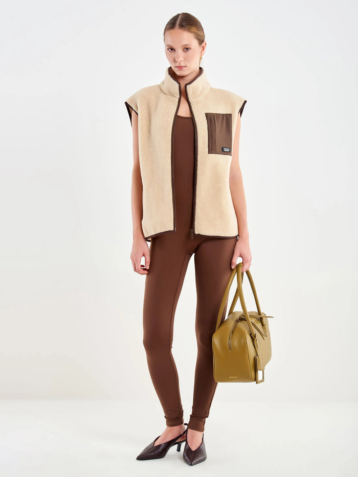 Gilet  donna tac0355beige - 3
