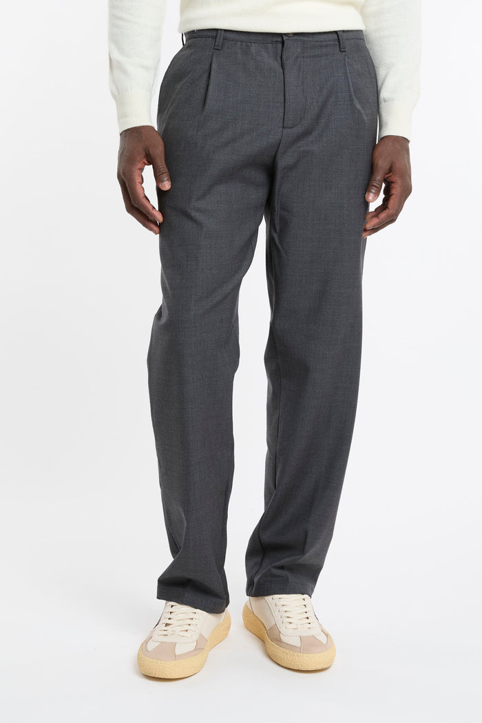 Pantalone antracite uomo su0410635 - 4