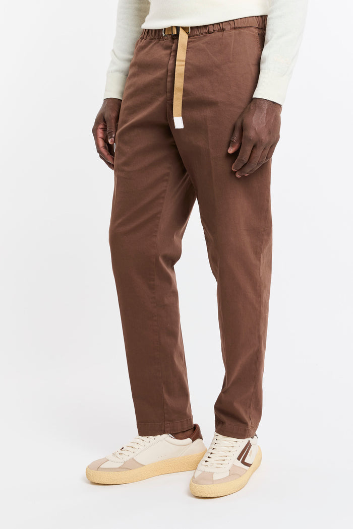 Pantalone marrone uomo su660547 - 3