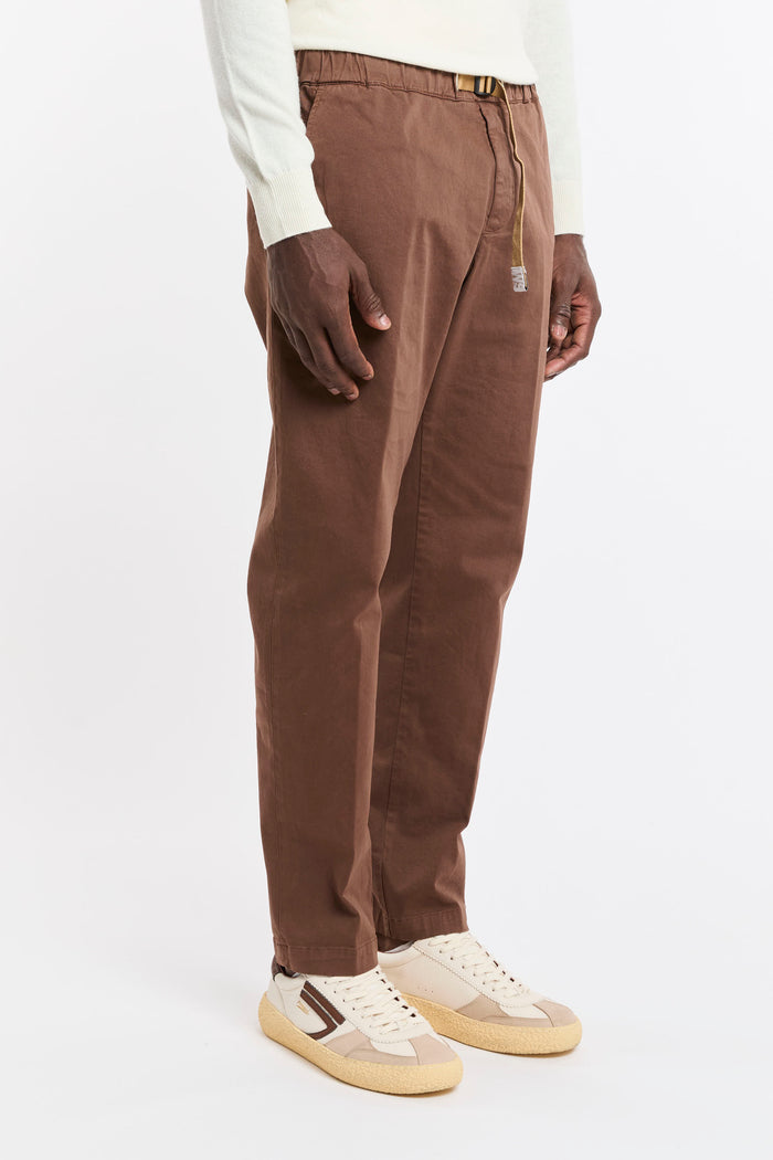 Pantalone marrone uomo su660547 - 4