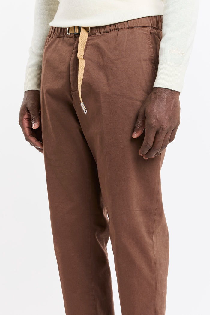 Pantalone marrone uomo su660547 - 5