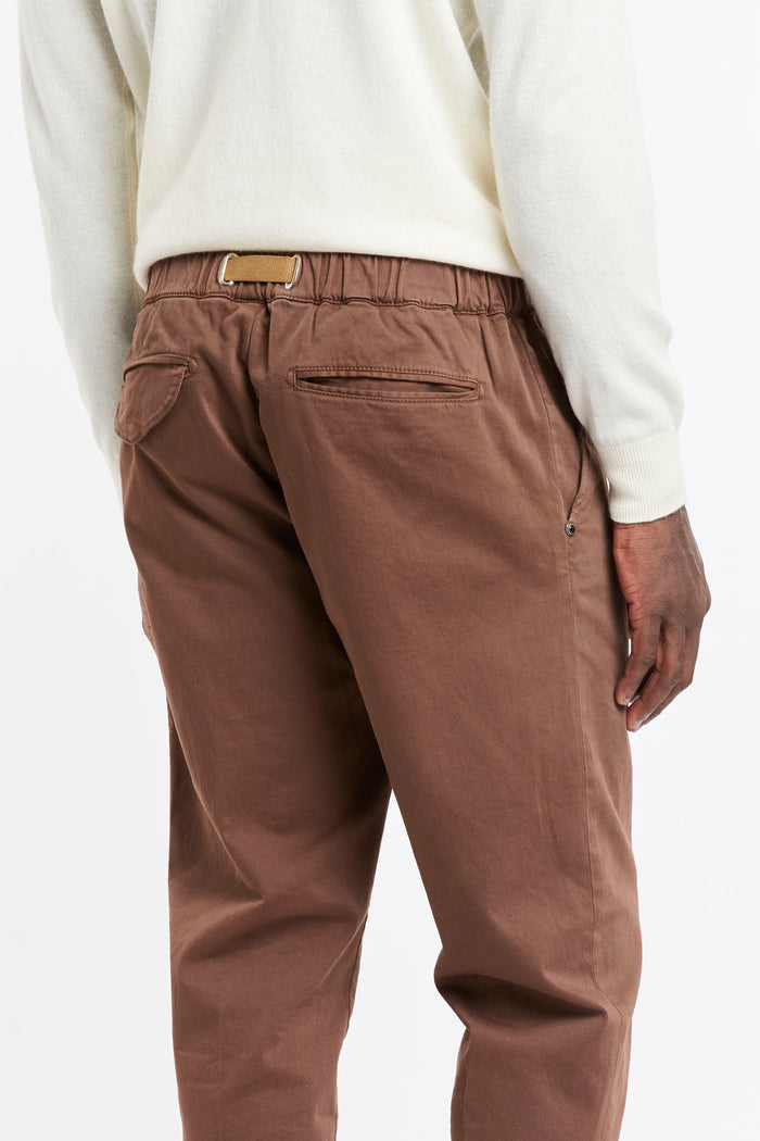 Pantalone marrone uomo su660547 - 7