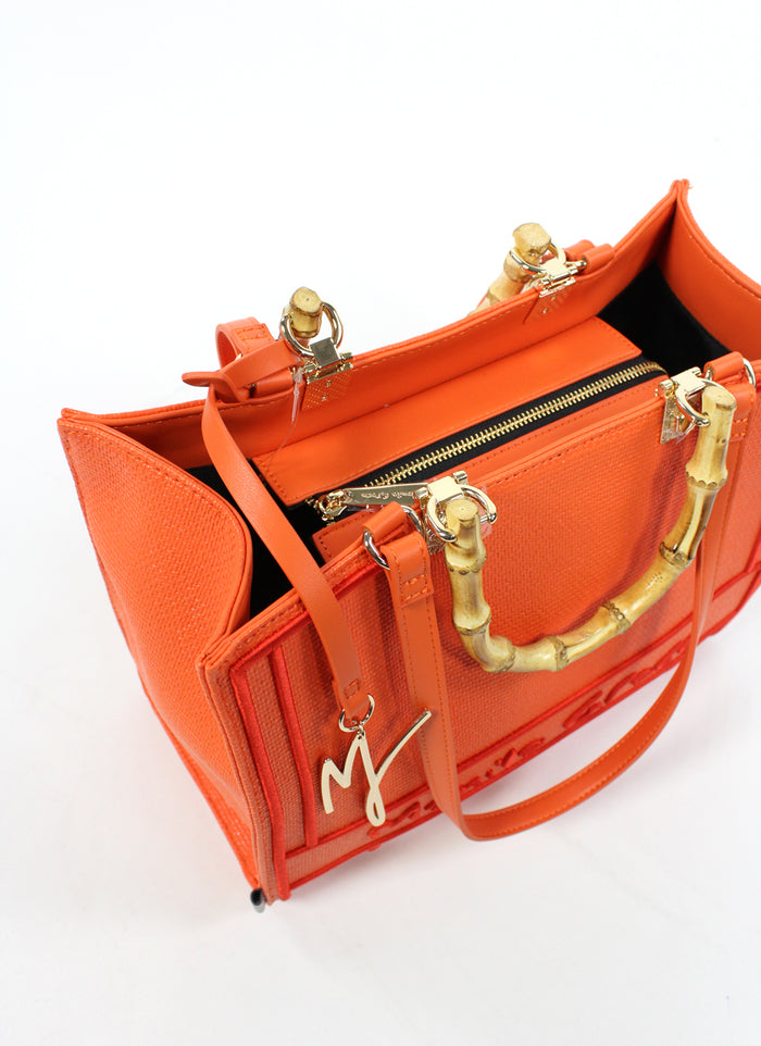 Borsa arancio donna b283tuma038 - 4