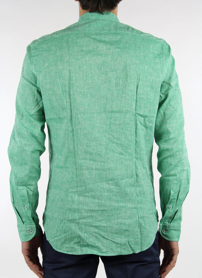 Camicia verde uomo 22328233 - 2