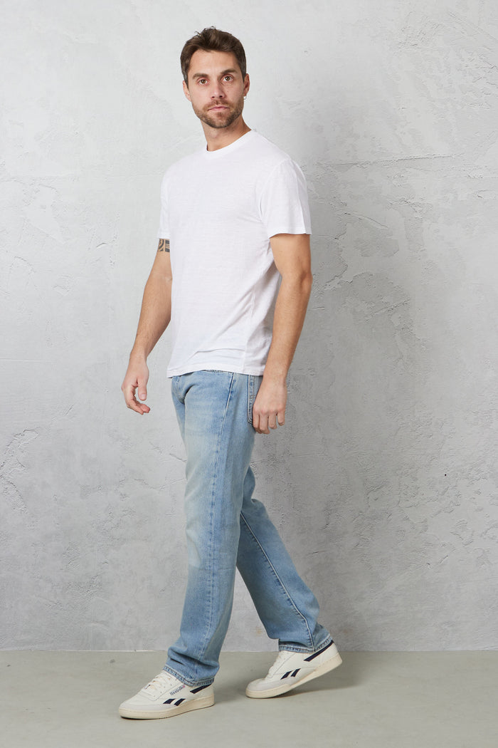 T-shirt bianco uomo b6e0020eu01m - 5