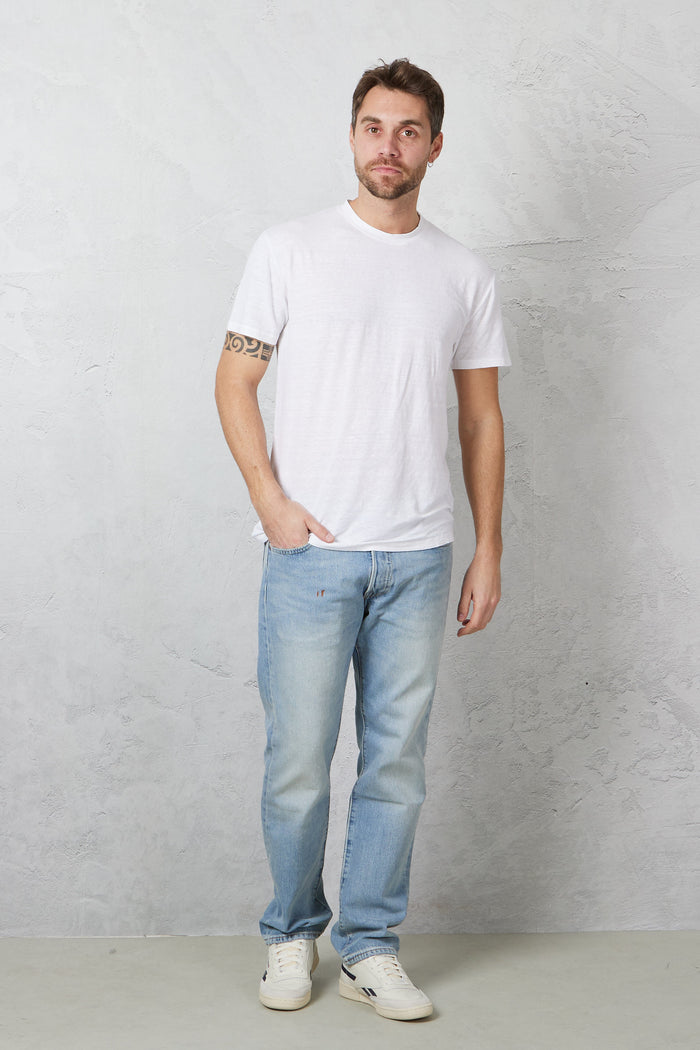 T-shirt bianco uomo b6e0020eu01m - 6