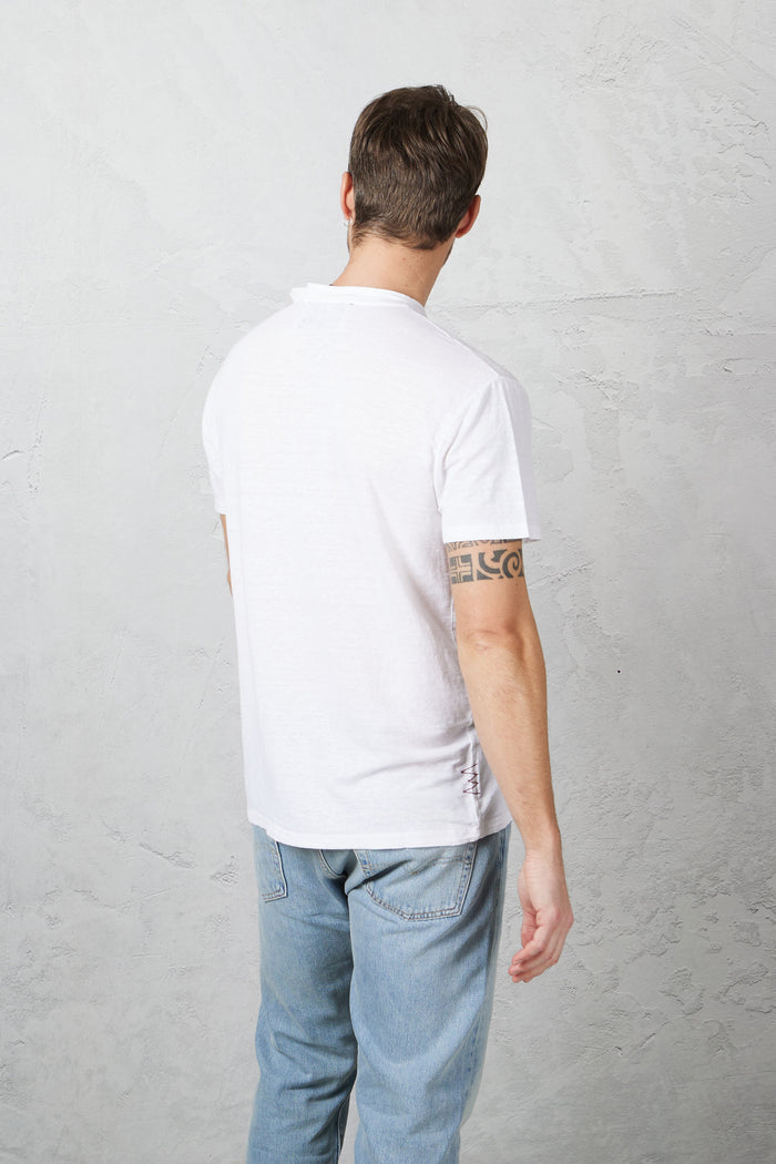 T-shirt bianco uomo b6e0020eu01m - 7