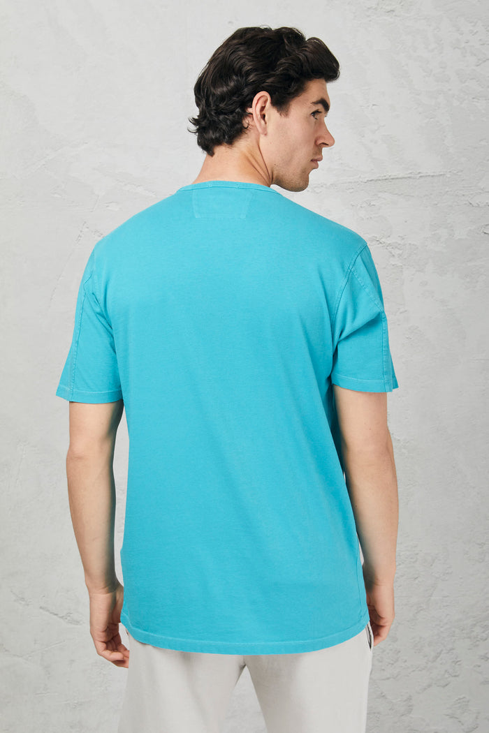 T-shirt tile blue uomo ts142a-005431r825 - 6