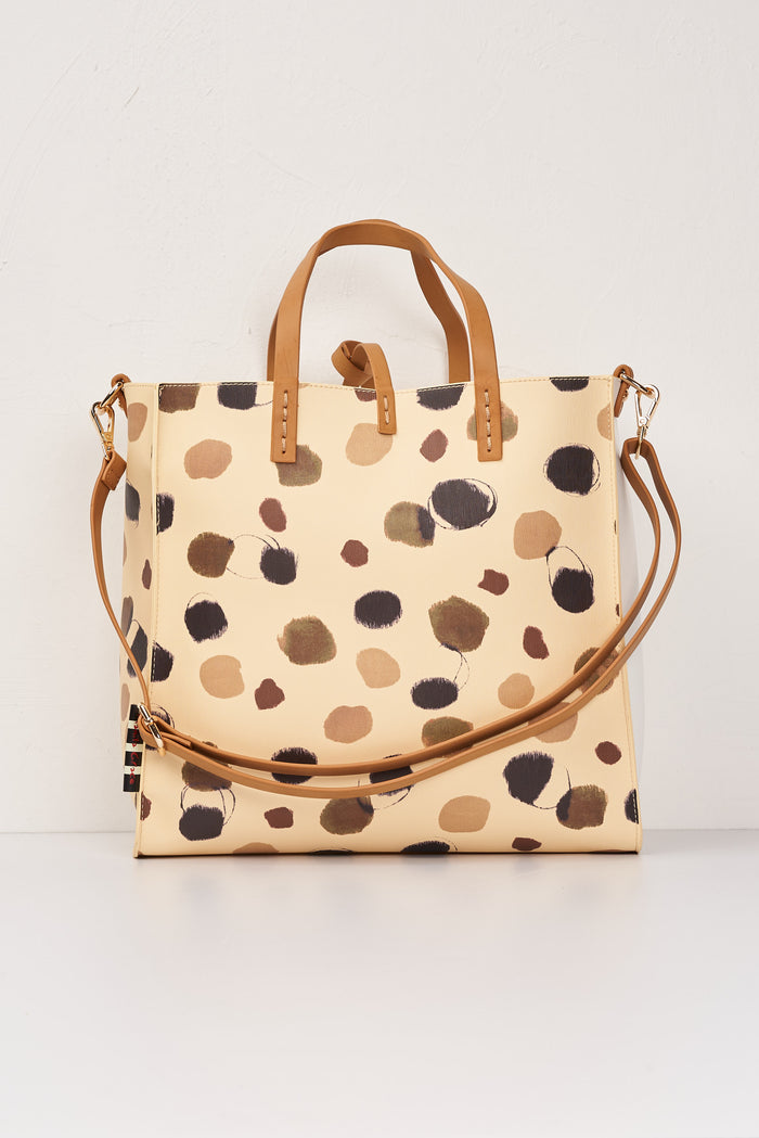 Felicia medium polka dot bag