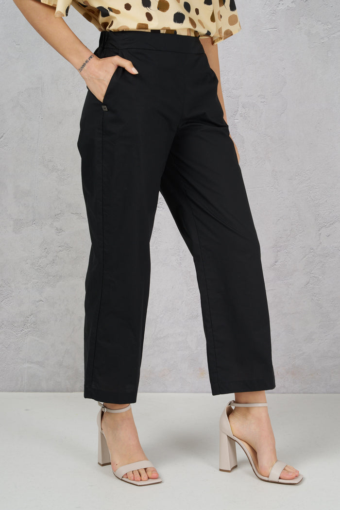 Cotton poplin trousers-2