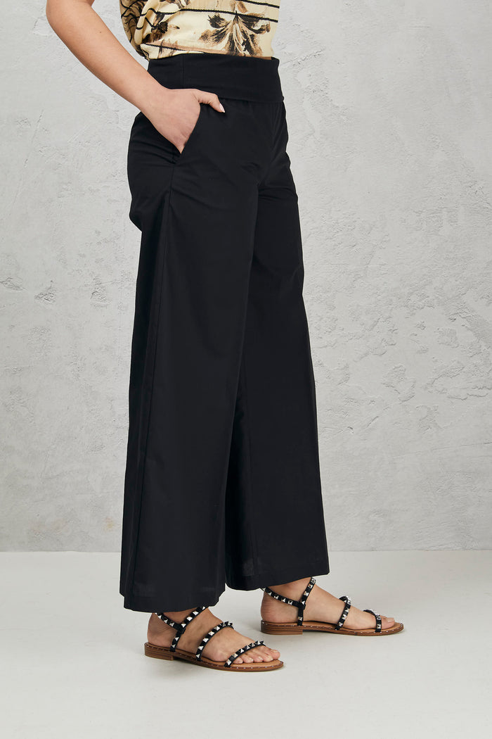 Pantalone nero donna pa15cuma001 - 3