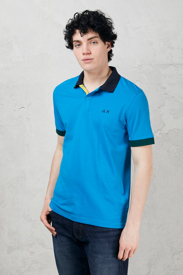 3 color way polo shirt