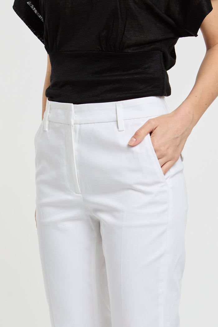 Pantalone bianco donna dp0502ts0050001 - 4