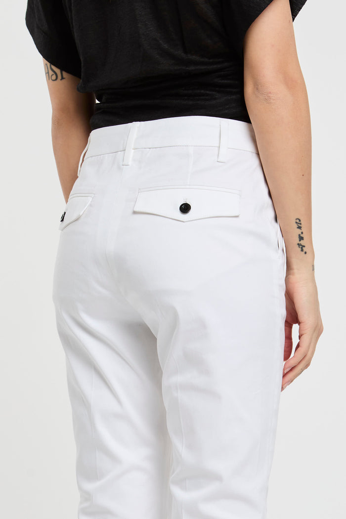 Pantalone bianco donna dp0502ts0050001 - 5