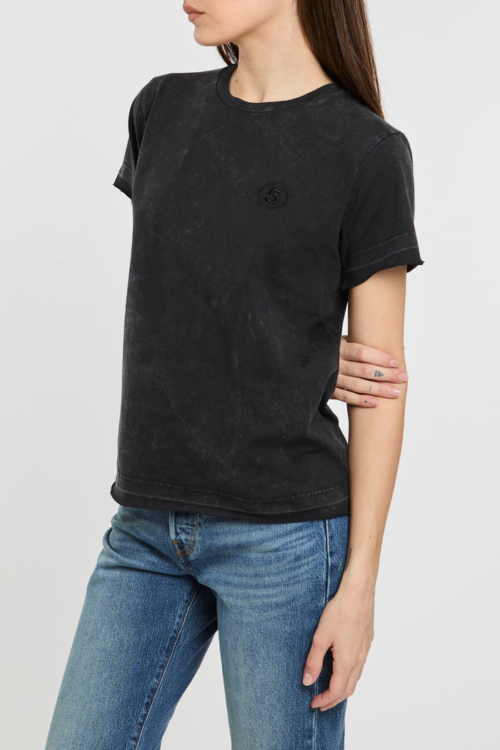 T-shirt nero donna dt0062jf0016999 - 3