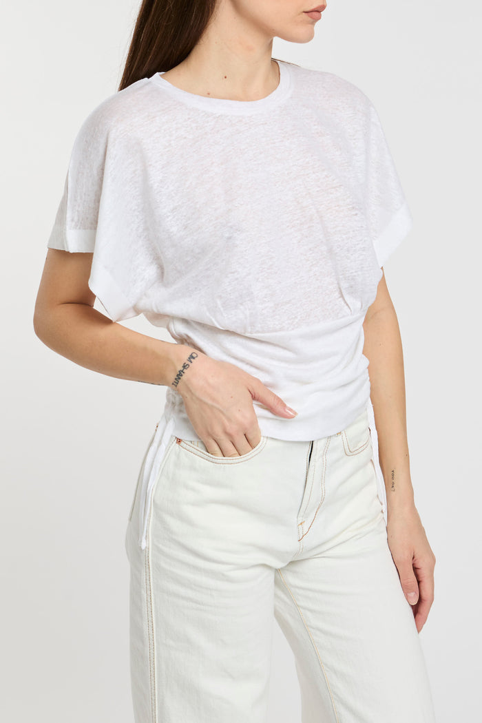 T-shirt bianco donna dt0212jf0031001 - 3